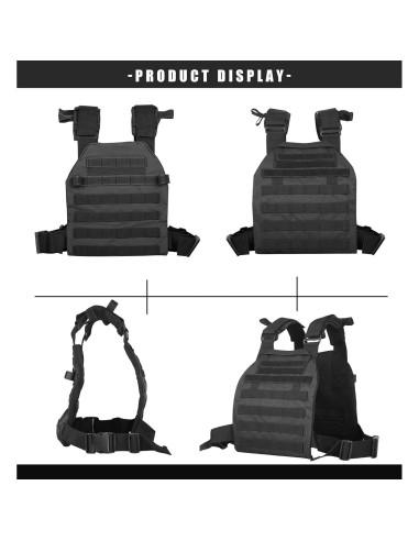 Chaleco con Peso Ajustable Miramrax para Entrenamiento Fitness