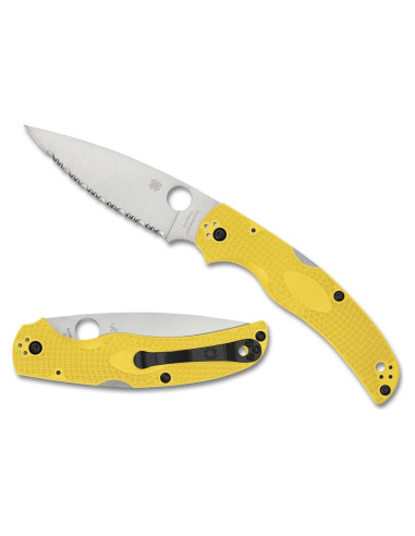 Cuchillo Plegable Spyderco Native Chief Salt Amarillo 40.96 cm