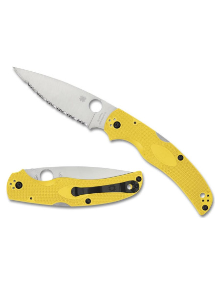 Cuchillo Plegable Spyderco Native Chief Salt Amarillo 40.96 cm