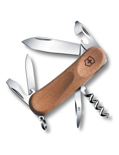 Cuchillo Suizo Victorinox EvoWood 10 85mm Acero Inoxidable