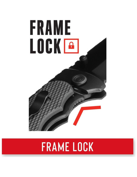 Cuchillo de bolsillo Coast FX200 5.08 cm acero inoxidable