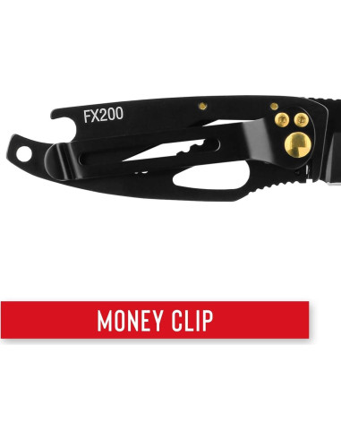 Cuchillo de bolsillo Coast FX200 5.08 cm acero inoxidable