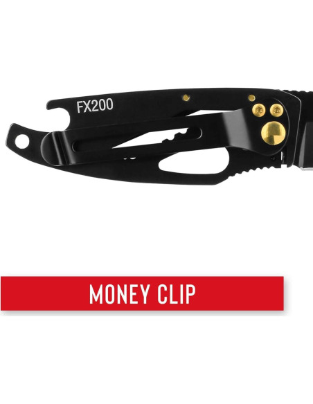 Cuchillo de bolsillo Coast FX200 5.08 cm acero inoxidable