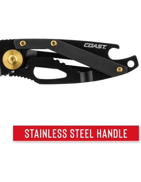Cuchillo de bolsillo Coast FX200 5.08 cm acero inoxidable