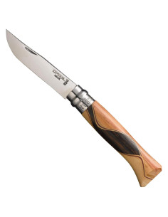 Cuchillo de bolsillo plegable Opinel Chaperon No. 8 - Mango de madera