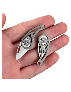 Cuchillo de Bolsillo EDC Tops Home Titanio 6cm Ligero