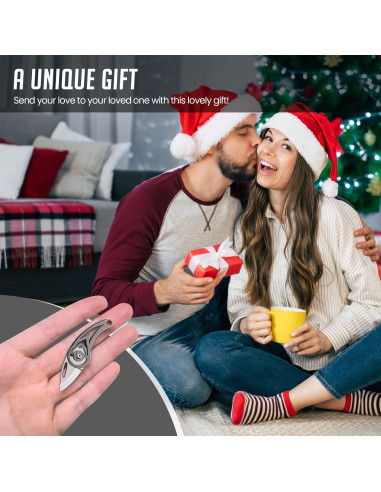 Cuchillo de Bolsillo EDC Tops Home Titanio 6cm Ligero