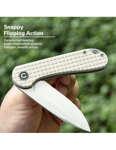Cuchillo Plegable CIVIVI Elementum C907A-3 Hoja D2 7.5 cm