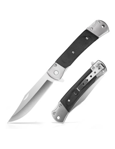 Cuchillo de bolsillo BARRYSAIL 6696 plegable 9.9 cm acero inoxidable