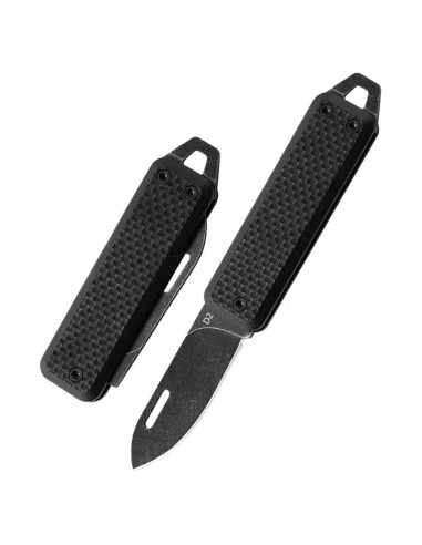 Cuchillo de bolsillo Caressolove G10 EDC 10.99 cm Negro