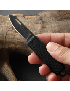 Cuchillo de bolsillo Caressolove G10 EDC 10.99 cm Negro 2