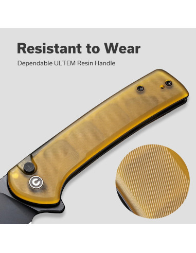 Cuchillo Plegable CIVIVI C21006-6 con Hoja Nitro-V 8.83 cm