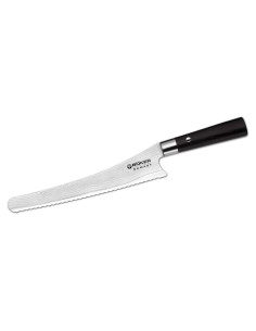 Cuchillo de Pan BOKER Damasco Negro 23.1 cm Forjado