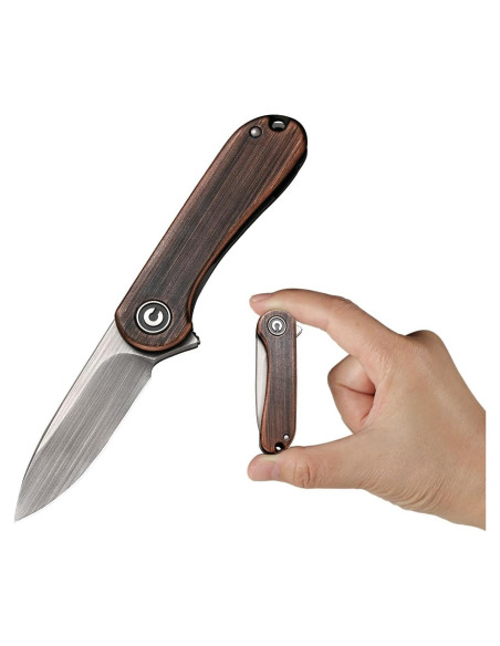 Cuchillo Plegable CIVIVI Mini Elementum Cobre 4.65 cm 14C28N