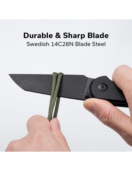 Cuchillo de Bolsillo CIVIVI Pragma Prime 8.86 cm Plegable Negro