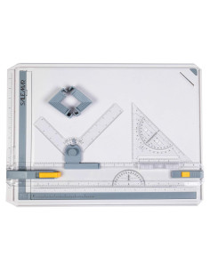Mesa de Dibujo A3 SALEMAR con Escala y Accesorios