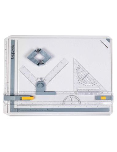 Mesa de Dibujo A3 SALEMAR con Escala y Accesorios