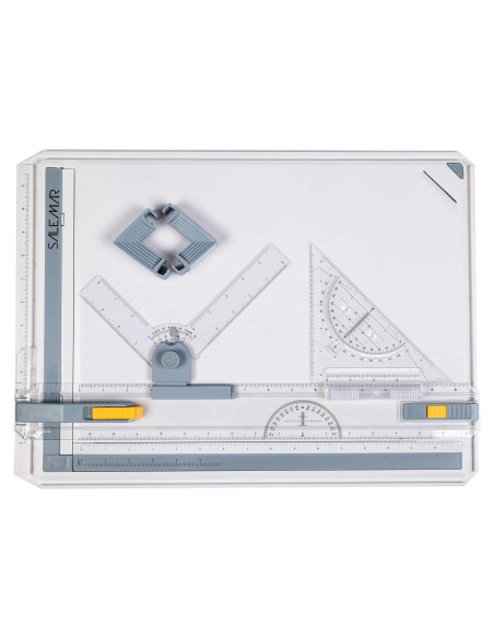 Mesa de Dibujo A3 SALEMAR con Escala y Accesorios