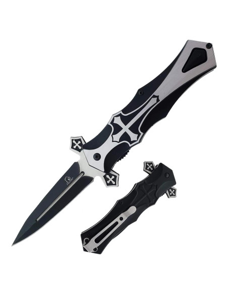 Cuchillo Plegable Tac Force TF-817BK de Acero Inoxidable 10.16 cm