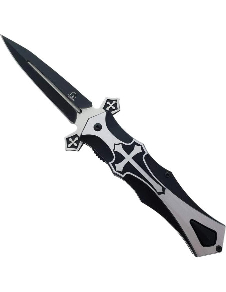 Cuchillo Plegable Tac Force TF-817BK de Acero Inoxidable 10.16 cm