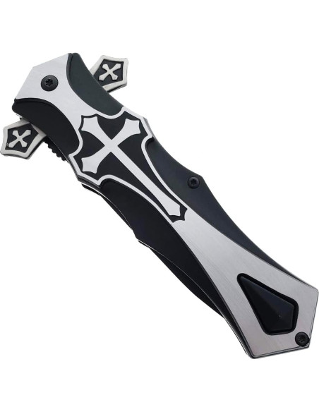 Cuchillo Plegable Tac Force TF-817BK de Acero Inoxidable 10.16 cm