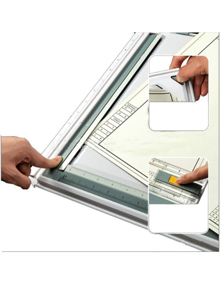 Mesa de Dibujo A3 SALEMAR con Escala y Accesorios