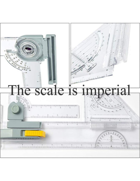 Mesa de Dibujo A3 SALEMAR con Escala y Accesorios