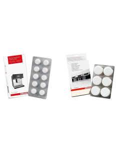 Tabletas de limpieza y descalcificadoras Miele 10+6 unidades
