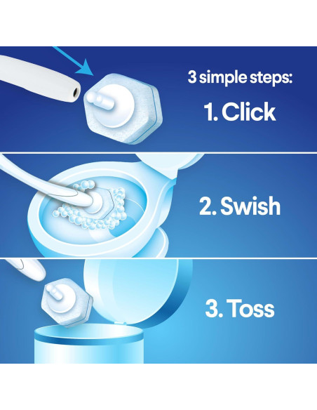 Kit de limpieza inodoro Clorox ToiletWand con 6 recargas