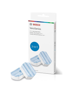 Tabletas Desincrustantes Bosch TCZ8002, 3 Unidades, 2-en-1