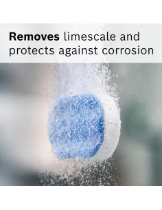 Tabletas Desincrustantes Bosch TCZ8002, 3 Unidades, 2-en-1 2