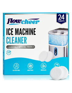 Tabletas Limpiadoras para Máquinas de Hielo 24 Unidades