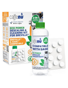 Kit de Limpieza y Desincrustante Caffenu para Espresso Breville