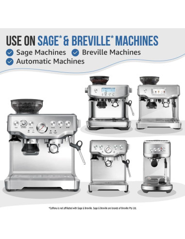 Kit de Limpieza y Desincrustante Caffenu para Espresso Breville