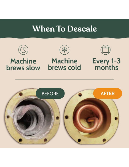 Kit de Descalcificación y Limpieza Roobi para Keurig - 1 Año