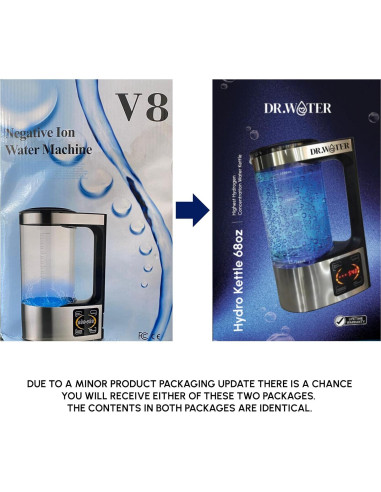 Jarra de Agua de Hidrógeno Dr.Water 2L - Libre de BPA