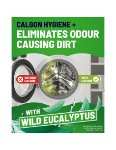 Limpiador de Lavadora Calgon Hygiene Plus 65 Tabletas Sin Fragancia 2