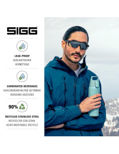 Botella de Agua Acero Inoxidable SIGG Shield ONE 0.75L Azul 2