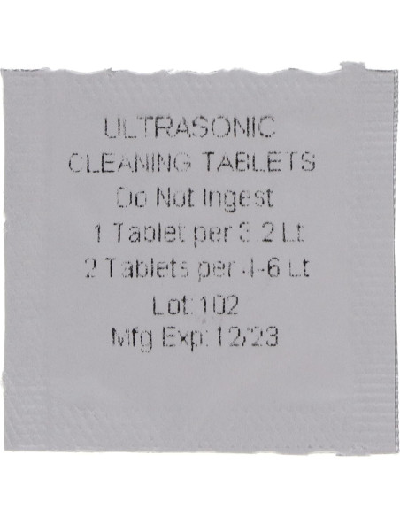 Tabletas de Limpieza Ultrasónica Ronix 64 Unidades