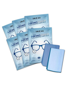 Paños de Microfibra LoboJack 12 Paquetes 10x15 cm Limpieza