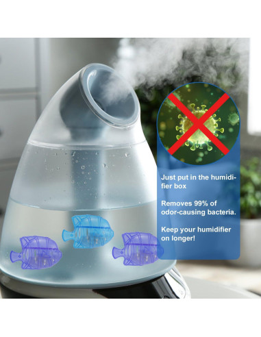 16 Limpiadores de Tanque de Humidificador PEUTIER 6.4x4x2.7cm