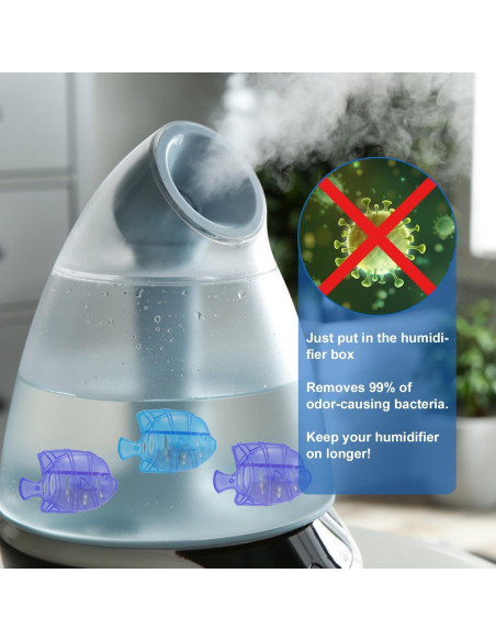 16 Limpiadores de Tanque de Humidificador PEUTIER 6.4x4x2.7cm