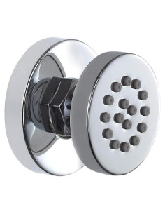 Rociador de Masaje Ajustable iOrange de Latón 5cm Cromo