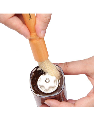 Cepillo de Limpieza Merryseason para Molinillo de Café - Madera