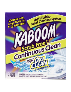 Sistema de limpieza de inodoro Kaboom 35113 automático