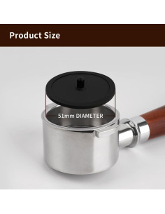 Disco de limpieza de silicona 51mm para máquina de espresso 2