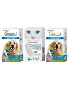 Aditivo de Agua para Higiene Oral Dog H2O - 3 Cajas