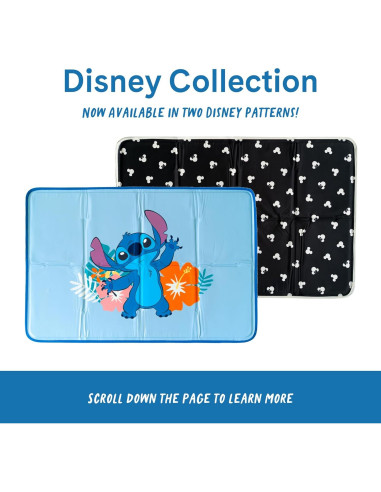 Almohadilla Fresca para Mascotas The Green Pet Shop Mediana Azul - Gel Autocoolante para Perros y Gatos 9.5-20.4 kg