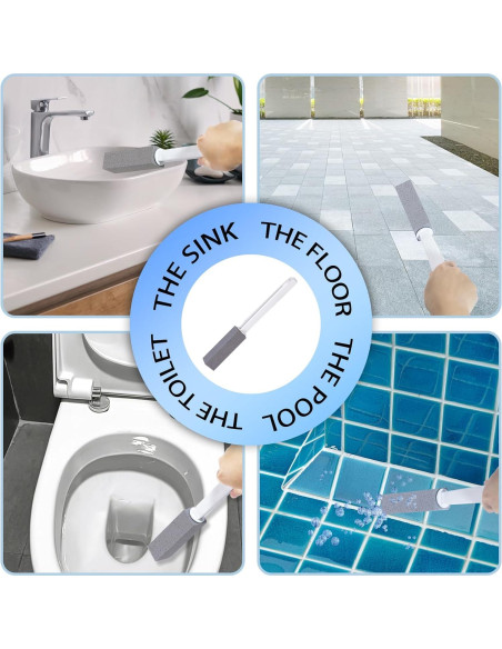 2 Piedras Pómez de Limpieza ARZQUT con Mango Largo 34.8cm