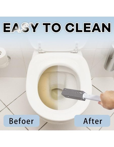 2 Piedras Pómez de Limpieza ARZQUT con Mango Largo 34.8cm